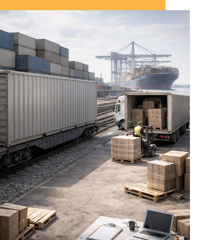 Мультимодальные перевозки грузов по миру от 46913 руб