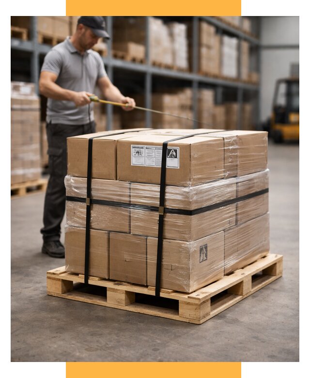 Упаковка и паллетирование грузов от 3649 р. | СетСервис-Мго