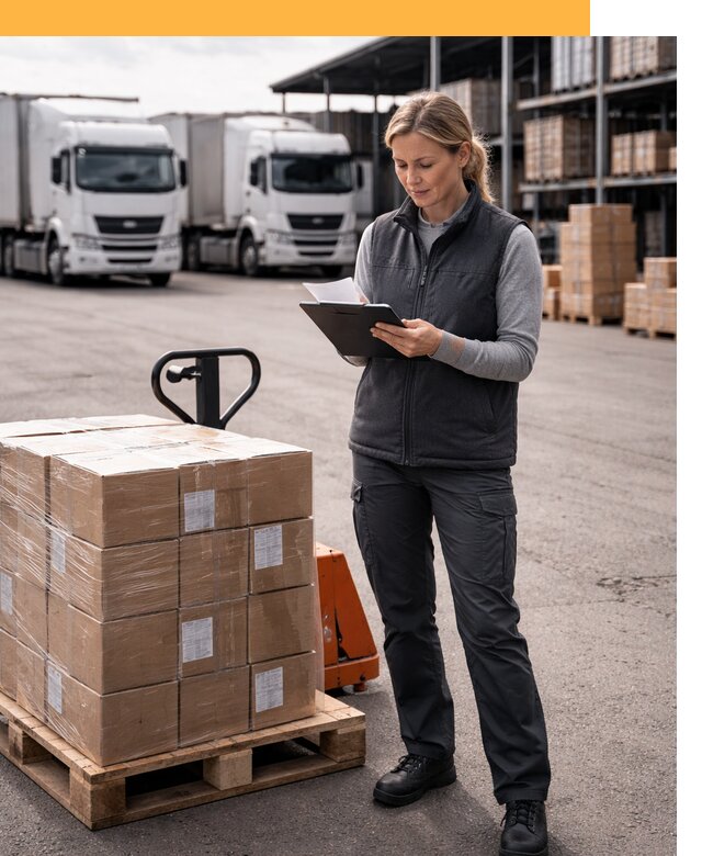 Доставка грузов из Европы к дверям клиента от 12510 руб