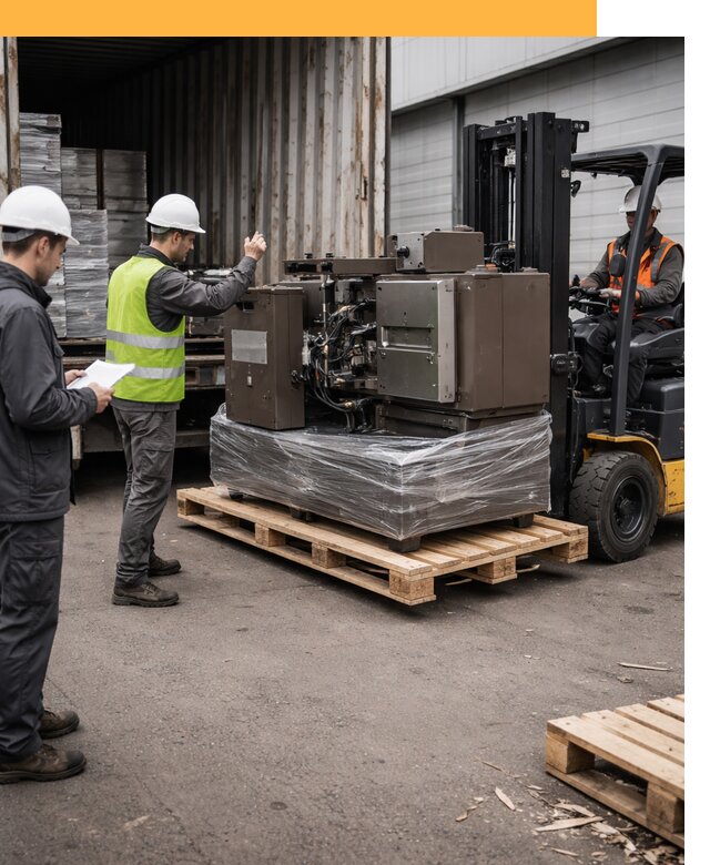 Доставка промышленного оборудования из Европы от 46913