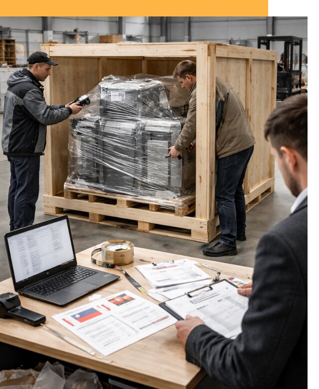 Доставка промышленного оборудования из США от 67763 руб