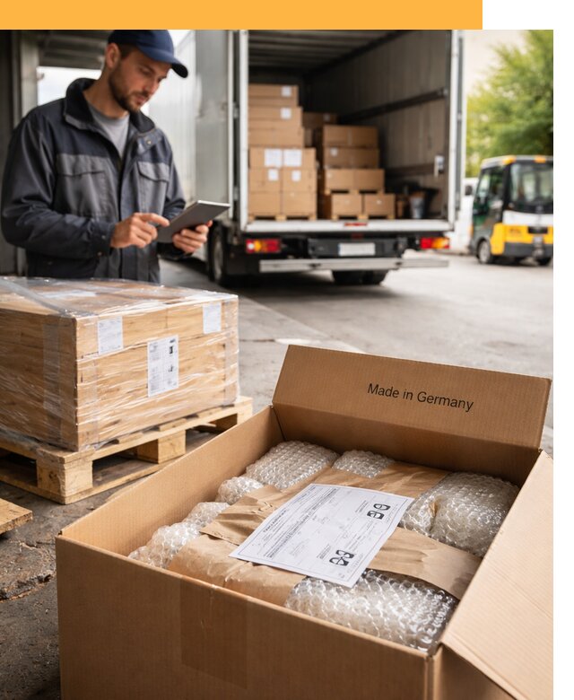 Доставка грузов из Германии от 46913 руб с таможенным оформлением