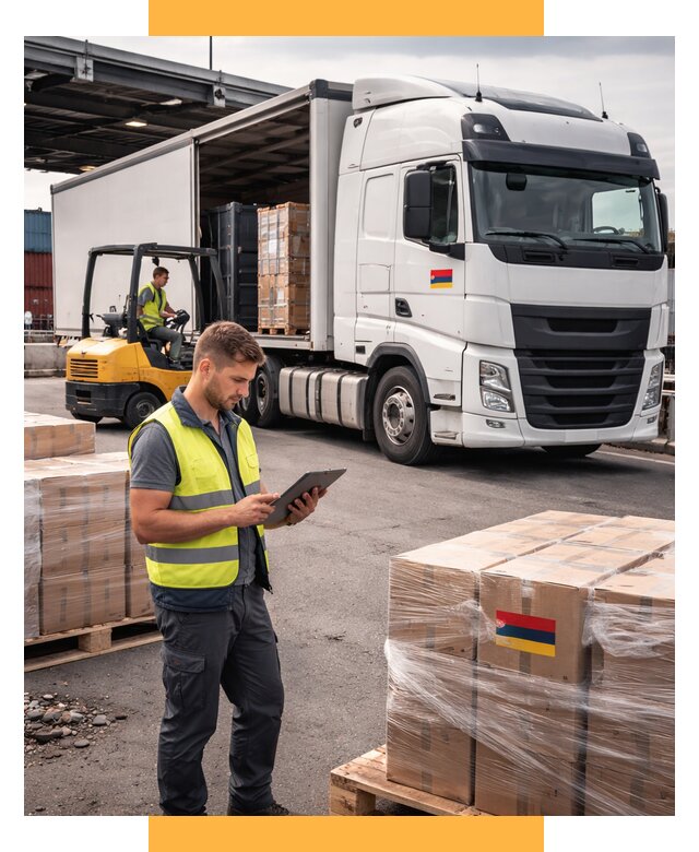 Автоперевозки из Армении от 99038 р. — услуги СетСервис-Мго