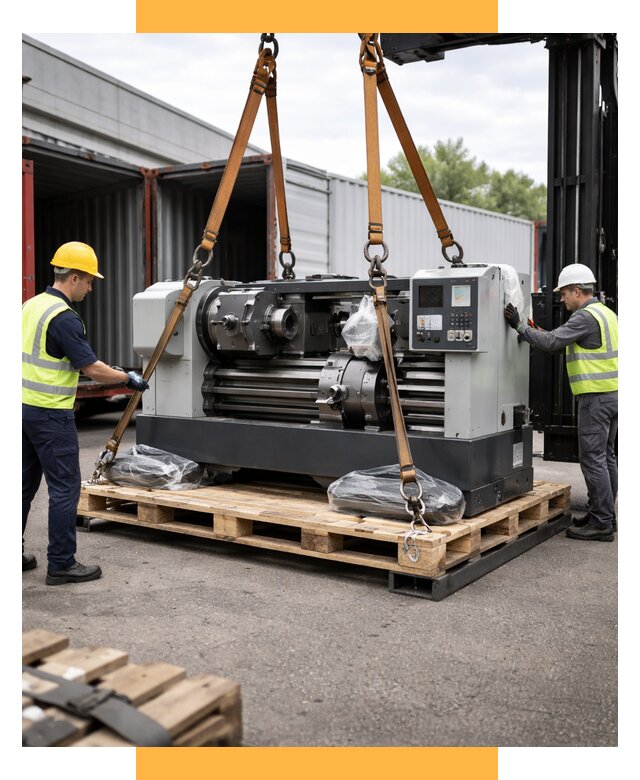 Перевозка станков и таможня от 62550 р. | СетСервис-Мго логистика