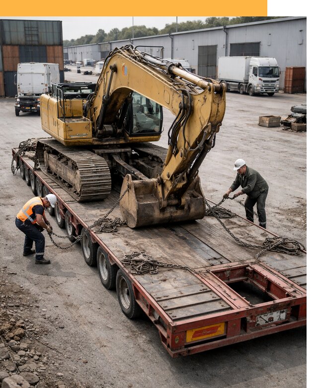 Перевозка спецтехники по России и миру от 46913 руб