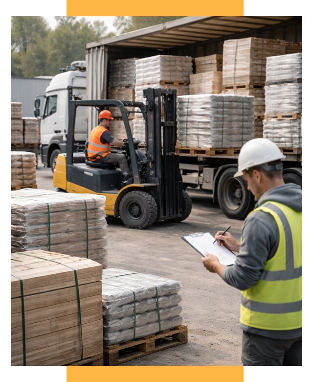 Перевозка строительных материалов от 5734 р. | СетСервис-Мго