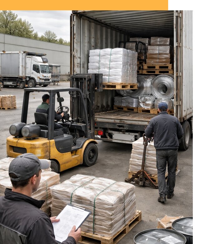 Международная перевозка сырья для производства от 6776 руб