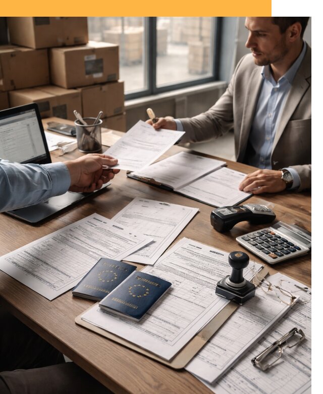 Таможенное оформление грузов из Европы от 8861 руб