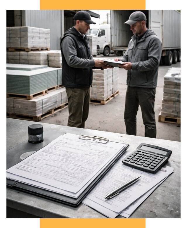 Таможенное оформление стройматериалов от 8861 р. | СетСервис-Мго