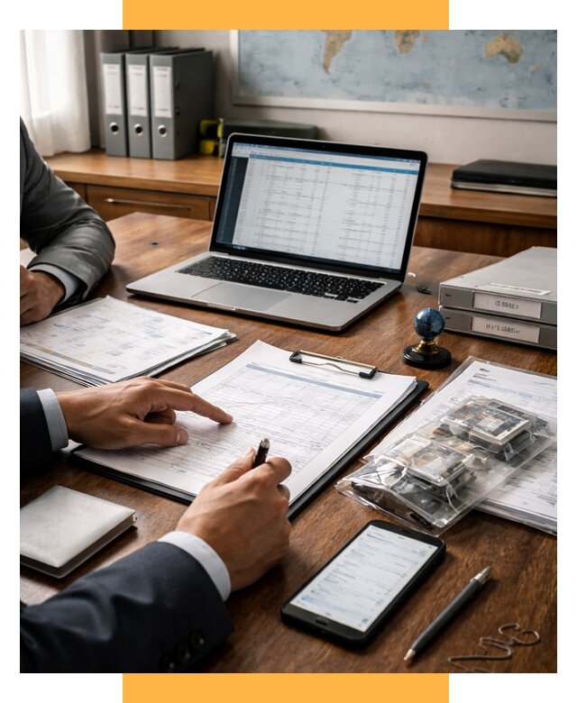 Проверка поставщика за рубежом от 8861 р. | СетСервис-Мго аудит