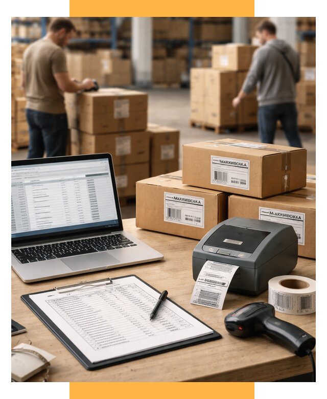 Маркировка импортных товаров от 4691 р. под ключ, СетСервис-Мго